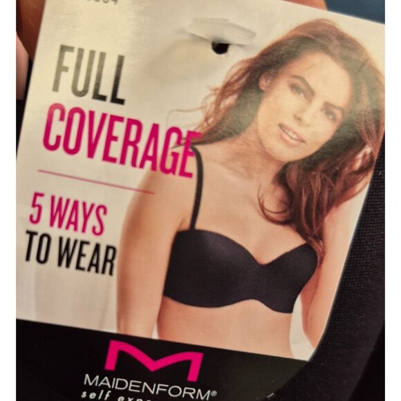Maidenform Self‎ Expressions Women's Extra Coverage Strapless Bra 42d - Picture 8 of 9